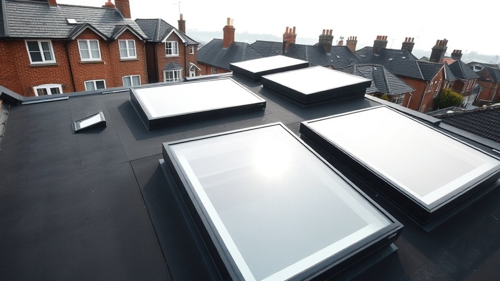 Flat Roof Skylights Carshalton