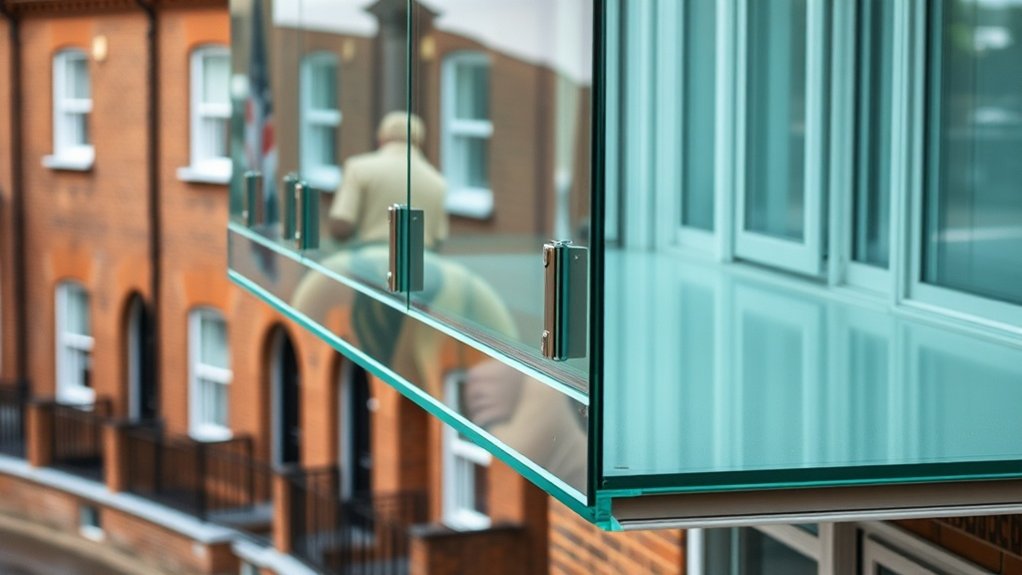 Glass Balcony Installation Carshalton