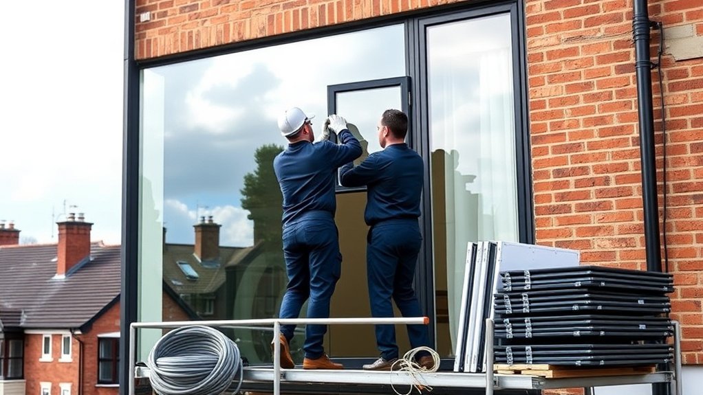 Glazier in Carshalton Village