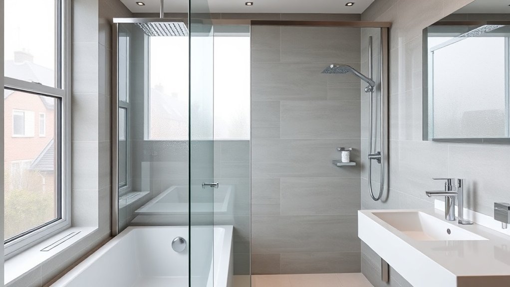 Semi-Frameless Shower Screens Carshalton