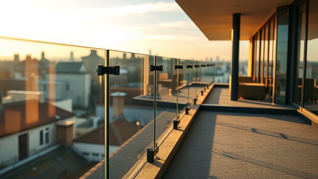 Terrace Glass Balustrades Carshalton